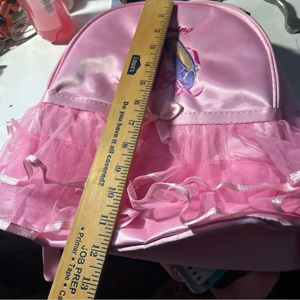 Cute Ballet Tutu Dress Dance Kits, Girls Personalized Waterproof Backpack Bag